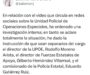 Gobernador de Oaxaca ordena separar del cargo a mandos por video “corrido” de policía de élite, grabado en instalaciones y con equipo táctico