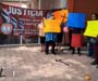 Exigen justicia para Yesenia Sánchez Sampablo: Protesta en oficinas de la Judicatura Federal en Oaxaca
