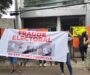 Protestan ex candidatos a la presidencia municipal de Pochutla