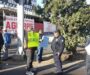 Bloqueo en Walmart Símbolos Patrios por rechazo al centro de transferencia de basura.