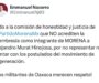 Rechazan afiliación de Alejandro Murat a Morena