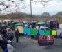 Con violencia y bloqueos carreteros, organización social reclama techo presupuestal en Oaxaca