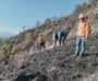 Fallece comunero en combate a incendio forestal en Santa María Cuquila.