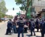 Más de 100 personas detenidas en un fuerte operativo en la Central de Abasto de #Oaxaca.