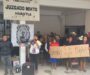 Exigen libertad para la profesora mazateca Maribel Betanzos frente al Juzgado de Huautla de Jiménez