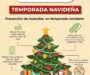 Llaman a reforzar medidas de prevención para evitar incendios durante la temporada navideña