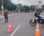 Continúa el bloqueo del PAAE en avenida Universidad en Oaxaca.
