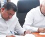Farid Acevedo recibe la rectoría de la UABJO en proceso de entrega-recepción