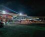 Falta de iluminación agrava la inseguridad en nueva zona de taxis de la Central de Abasto de Oaxaca.