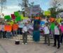 Trabajadores de la UTVCO mantienen paro indefinido y dan voto de confianza al Gobierno de Oaxaca