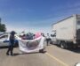 Segundo día de bloqueo en la carretera federal 190; MAIZ exige liberación de Jesús Plácido Galindo.