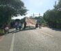 Con bloqueo, familiares exigen liberación de personas detenidas en Juchitán.