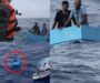¡Cinco días a la deriva! Rescatan con vida a dos pescadores en alta mar en Chiapas