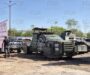 Destruyen 25 vehículos “monstruo” vinculados con grupos criminales en Tamaulipas