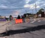 Bloqueo en la carretera federal 190 por conflicto en Ex Hacienda Catano; denuncian cobros para ingresar