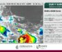 Lluvias fuertes y rachas de viento ponen en alerta a Oaxaca.