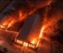 Mueren al menos 7 mil pollos calcinados tras incendio en granja avícola de Nayarit