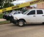 Abandonan taxi con bolsas que contenían restos humanos en Coatzacoalcos; despliegan operativo
