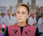 Sheinbaum rechaza que exista una crisis generalizada en el sistema de salud y acusa uso político de las protestas