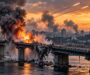 Rusia ataca puente en el norte de Kyiv y aumenta la presión sobre la infraestructura de la capital ucraniana
