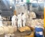 FGR destruye casi 32 mil litros y más de 25 toneladas de precursores químicos vinculados con investigaciones criminales
