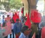 Antorcha Campesina bloquea acceso a Palacio de Gobierno; exige audiencia con Salomón Jara.