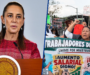 Sheinbaum reconoce retos en el IMSS tras marcha, pero acusa oportunismo político